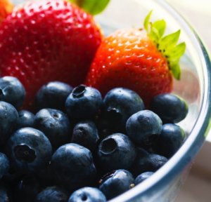 strawberries and blueberries breakfast, The Azalea Inn, bed and breakfast, banner elk, north carolina