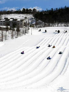 Tubing at Hawks Nest