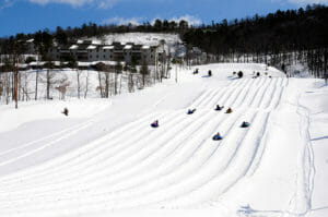 Tubing at Hawks Nest